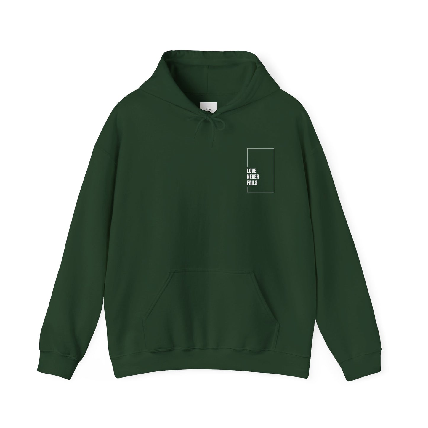 Unisex - Love Never Fails & Jesus is the King of Kings - Hoodie
