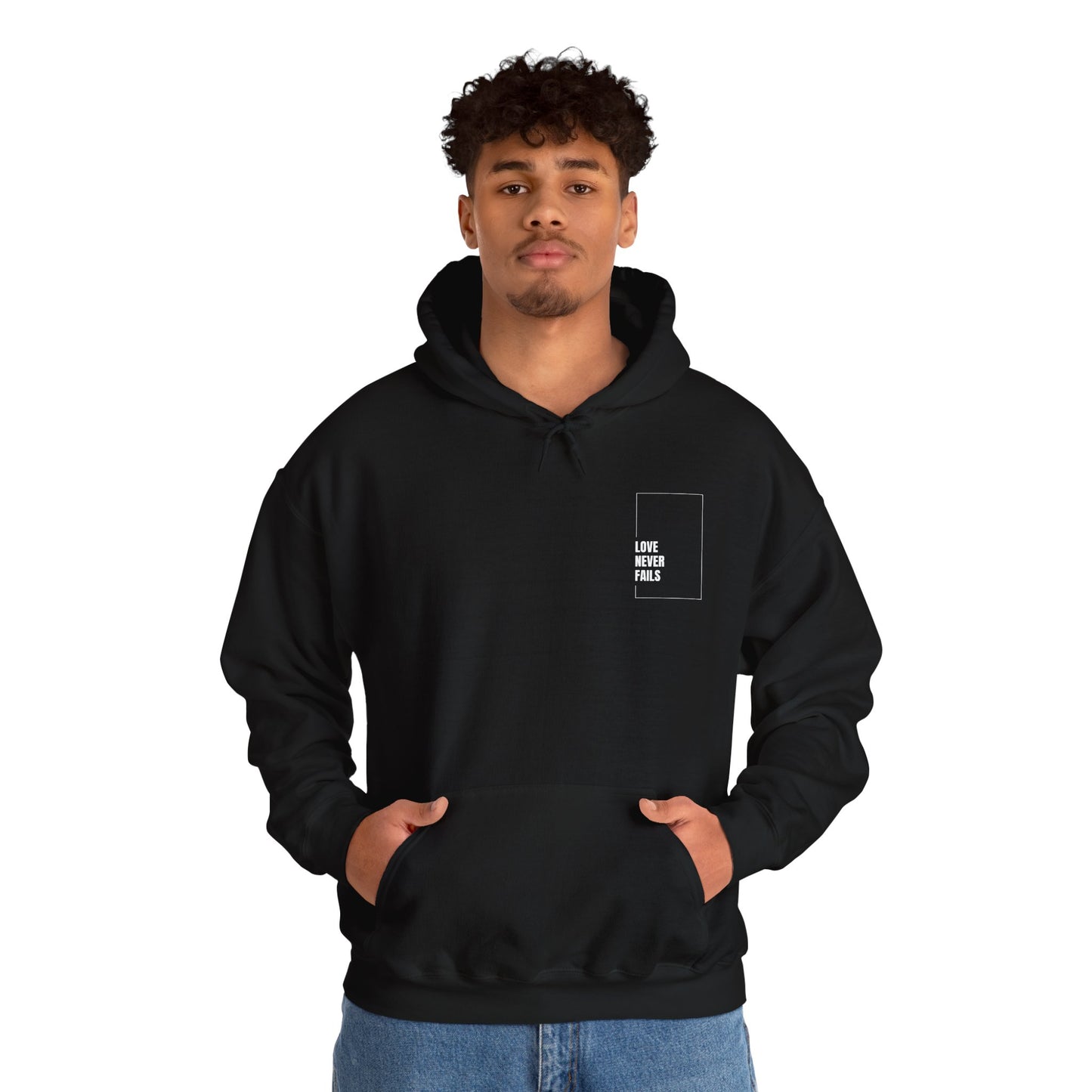 Unisex - Love Never Fails & Jesus is the King of Kings - Hoodie