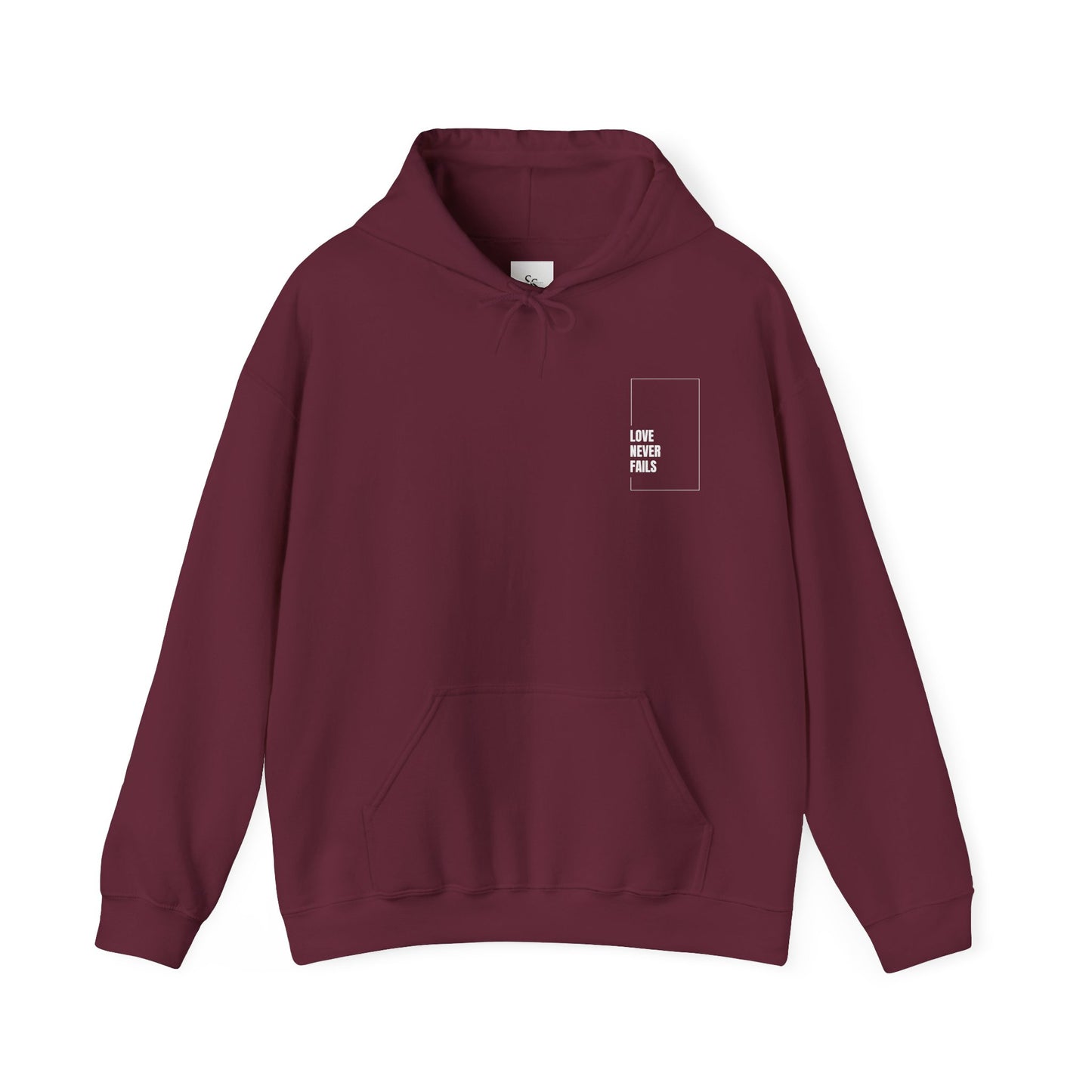 Unisex - Love Never Fails & Jesus is the King of Kings - Hoodie